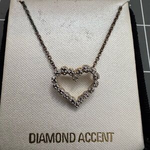 Diamond Accent Heart Necklace